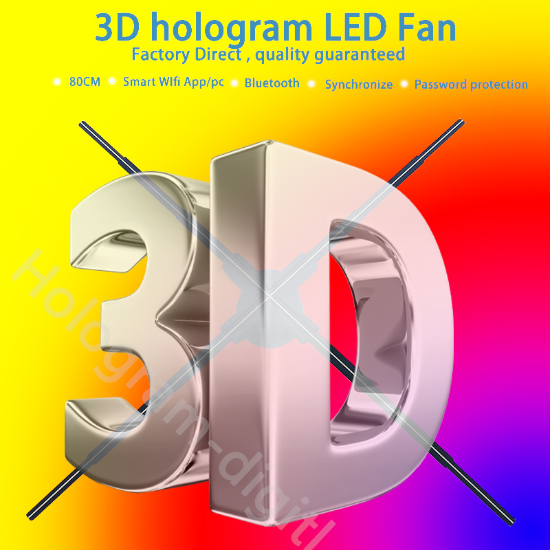 WIFI ȶ App holograhic  80cm 3D Ȧα׷ ..
